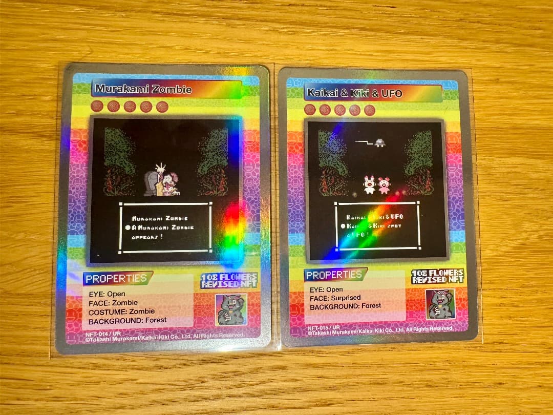 お*！様 108Flowers Revised NFTプロモカード【UR~C全コ