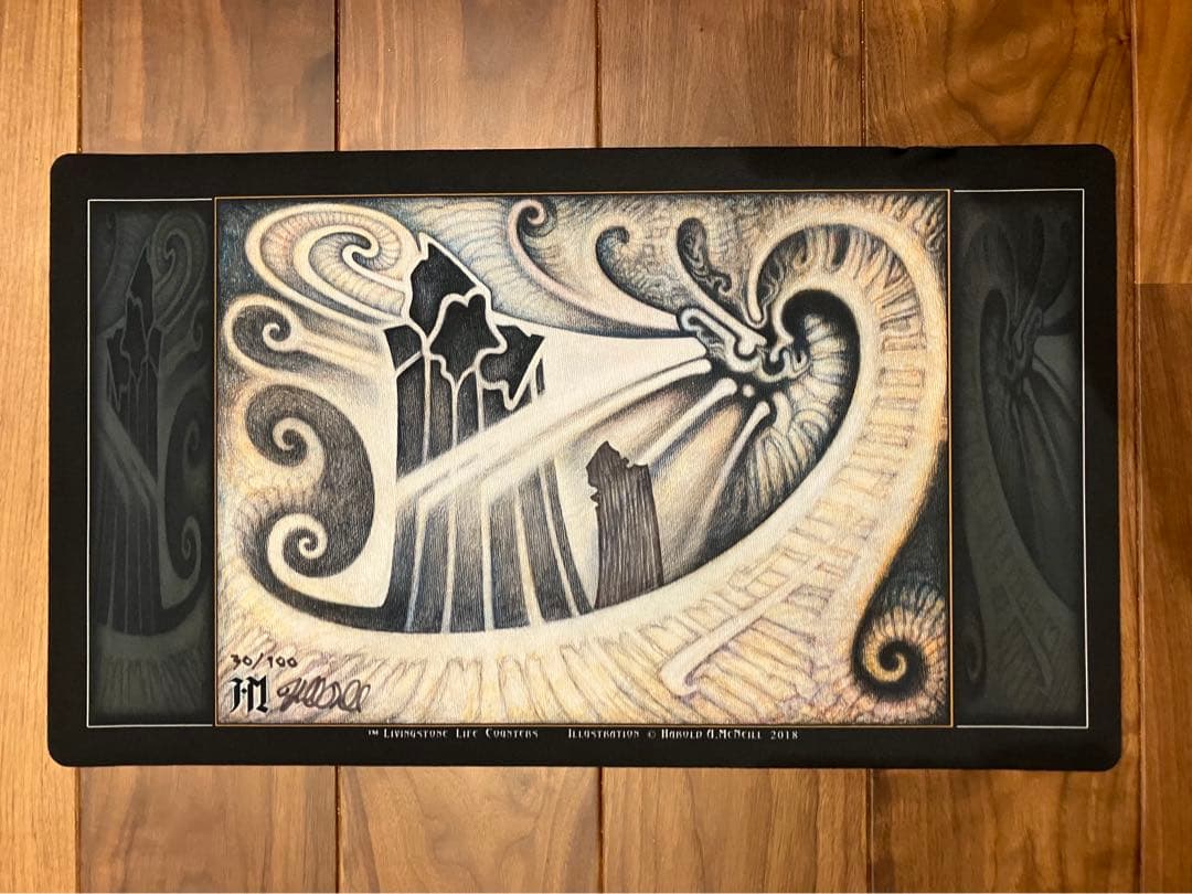 MTG Nether Void プレイマット　アーティスト 限定版 サイン