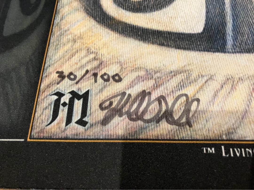 MTG Nether Void プレイマット　アーティスト 限定版 サイン