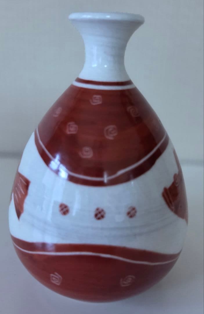 渡辺真樹　花入　魚　　 八戸焼窯元二代目