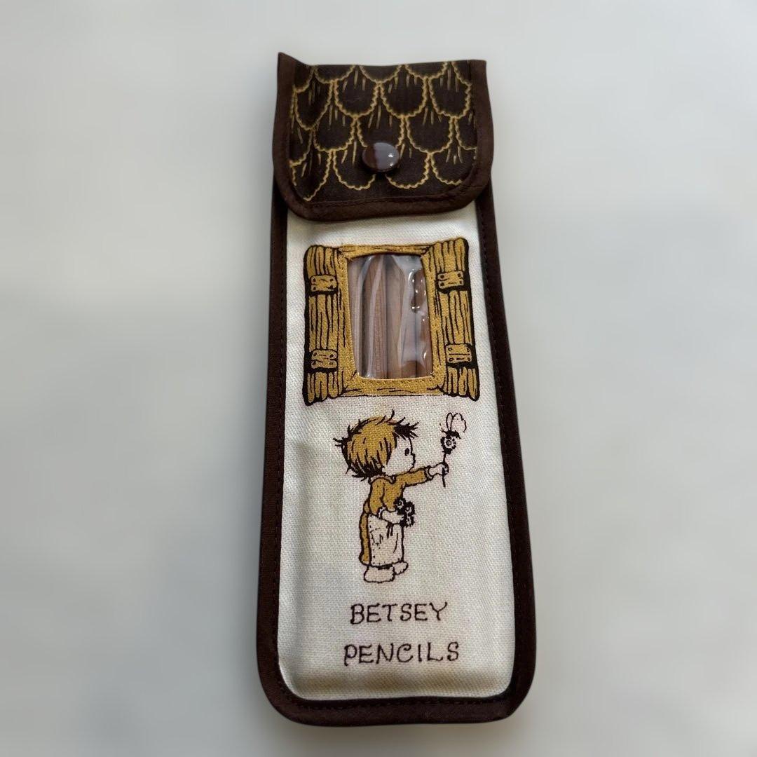 希少　BETSEY CHARMER PENCIL ペンケース 鉛筆セット　昭和