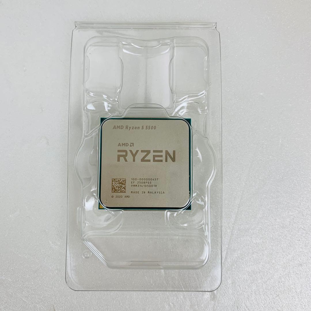 AMD Ryzen 5 5500 CPU新品未使用