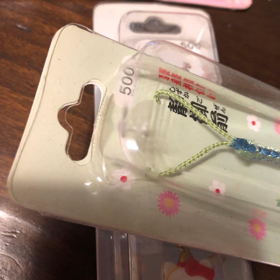 2001年ハローキティ根付　国宝　歌舞伎　9種コンプ