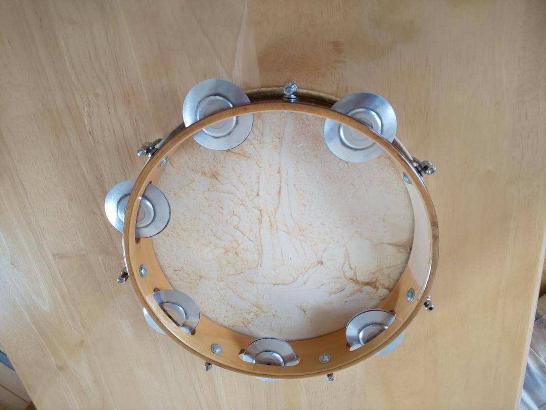 パンディロ シャローモデル ヤギ皮ヘッド 10インチ （重量約410ｇ）