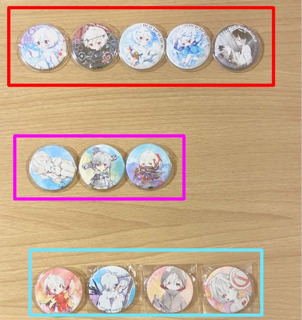 まふまふ 最果てのユニバース 39点 缶バッジ 世会色ユニバース ひきライ