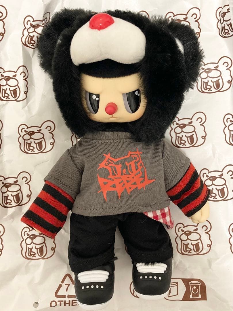 混沌甜心 叛逆熊 REBEL BEAR レベルベア ぬい babythree似