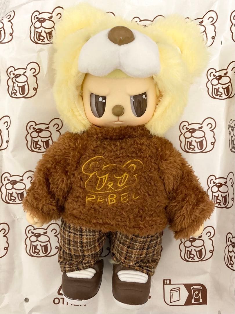 混沌甜心 叛逆熊 REBEL BEAR レベルベア ぬい babythree似