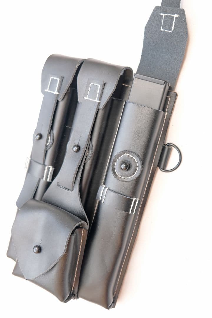 MP38/40 マガジンパウチ左右セット ソフトレザーレプリカ
