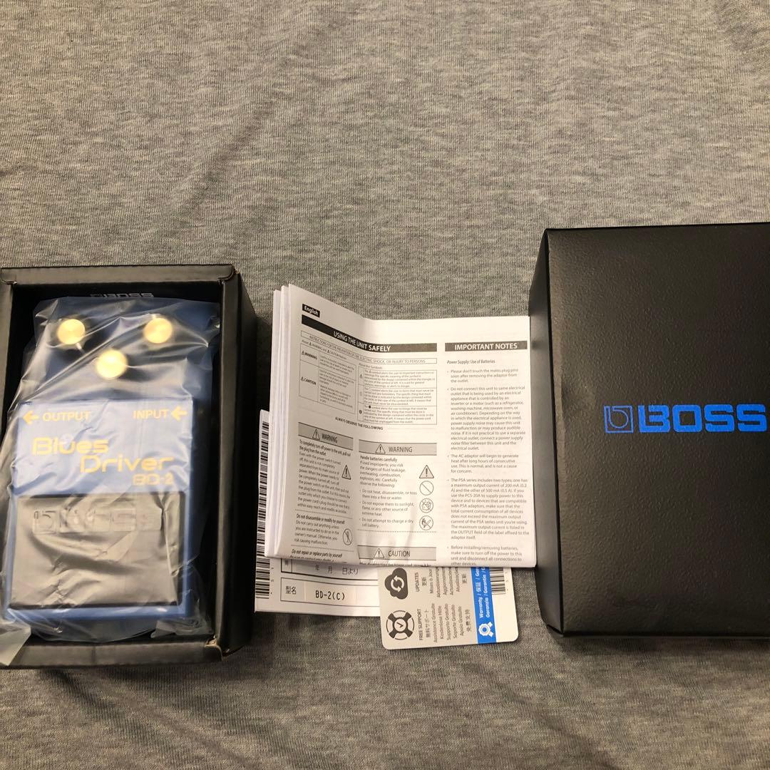※新品 未開封 BOSS BD-2 Blues D