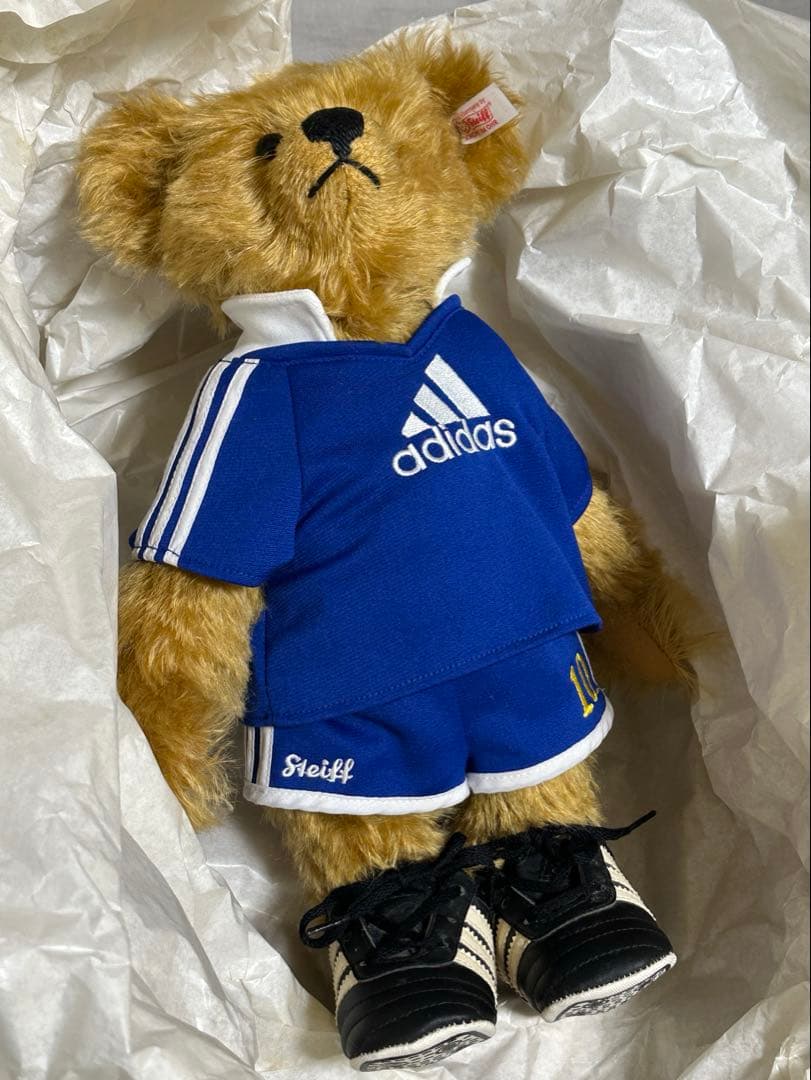 シュタイフ アディダス テディベア 2002 日本限定1500体