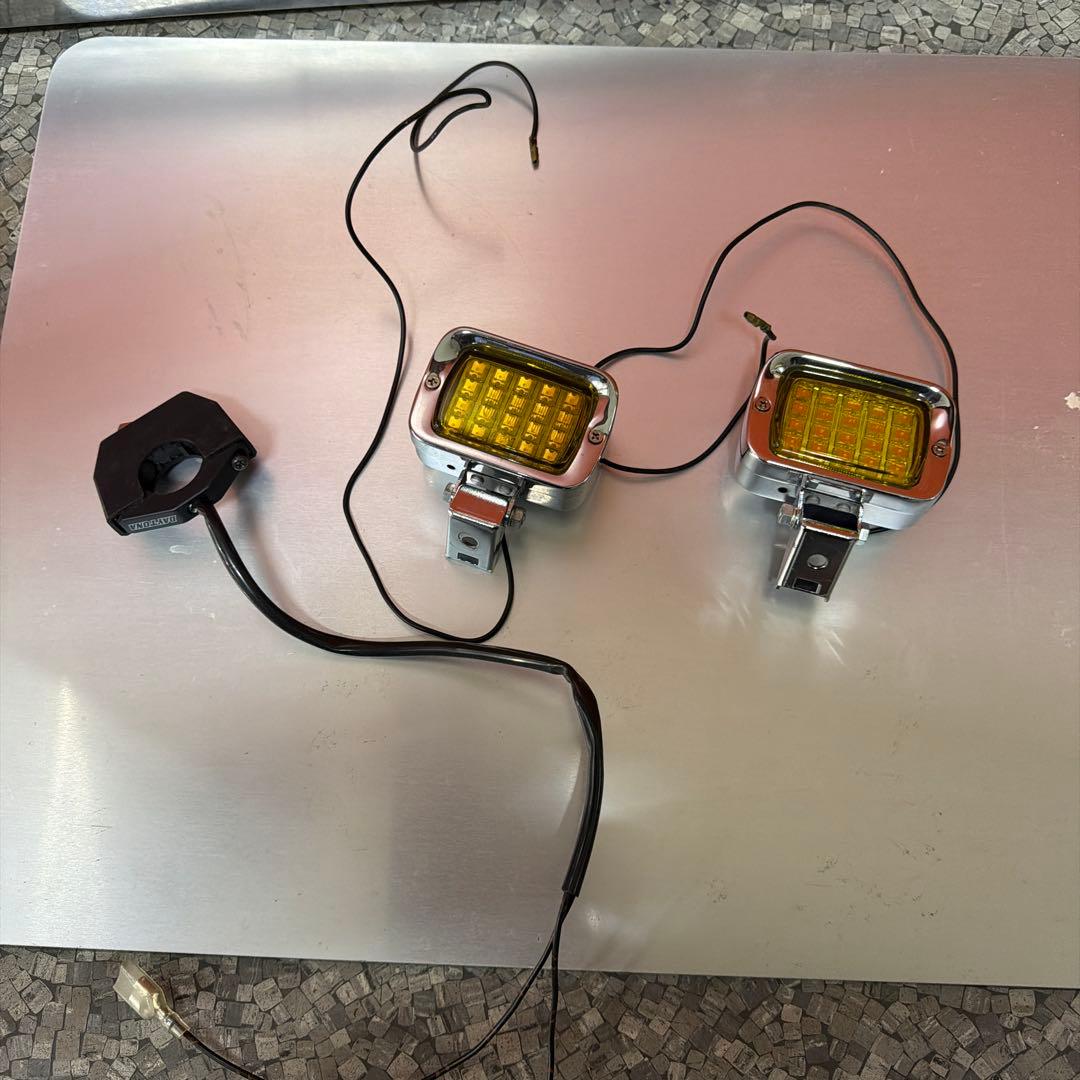 2個セット　闇矢　cb750 cb750four フォグランプ　スイッチ付き