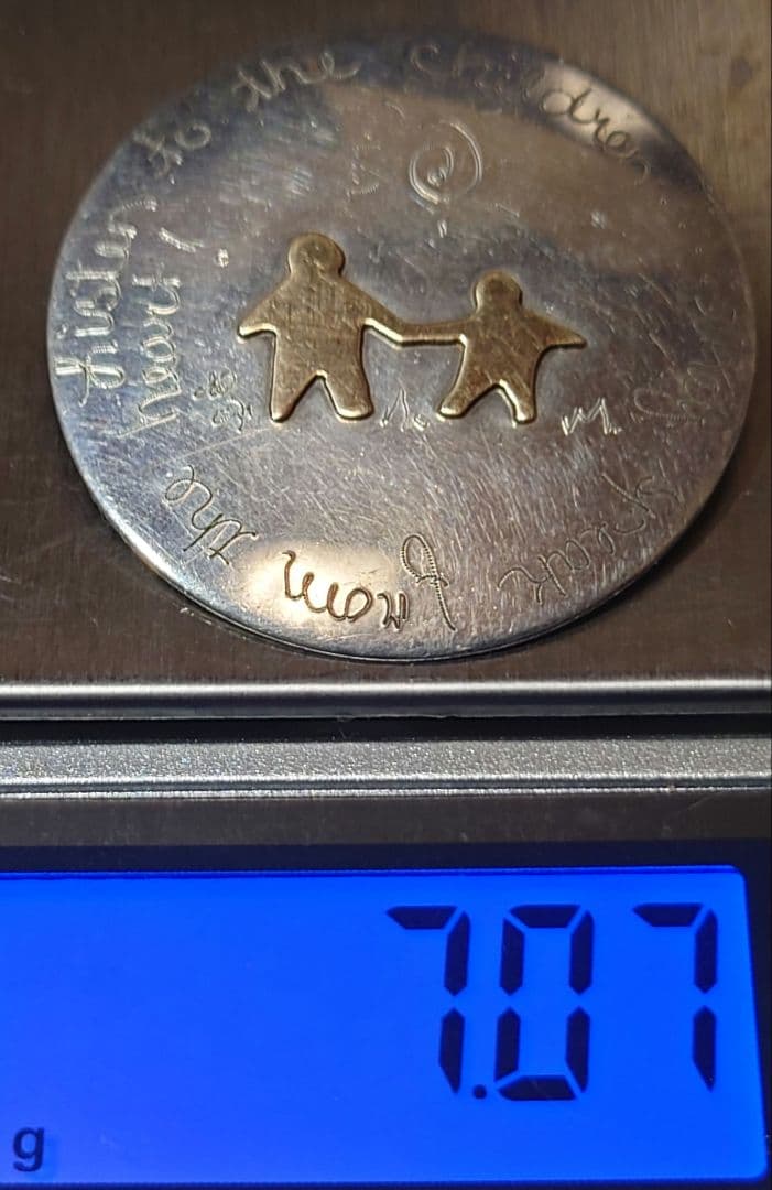 SaveTheCildren 14K(14金) Sterling バッヂ