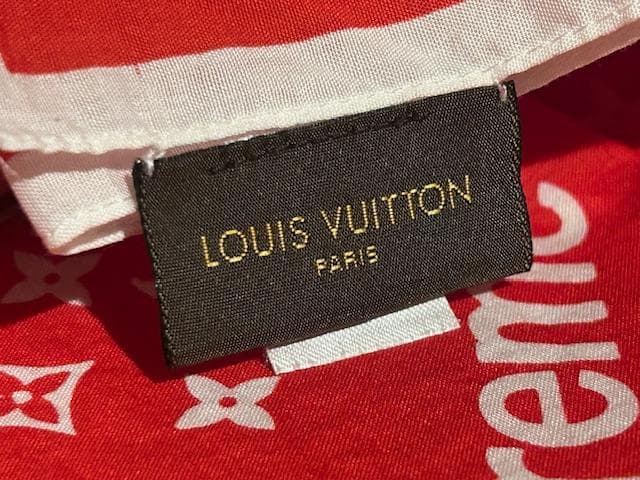♪送料無料★Louis Vuitton x Supreme★バンダナ★正規品♪
