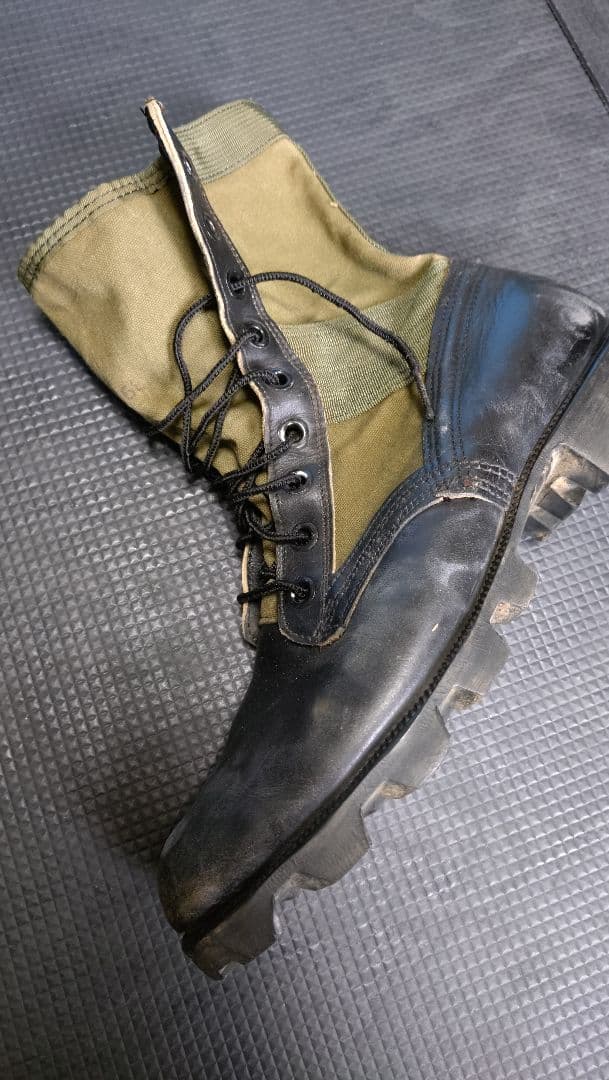 米軍 ジャングルブーツ サイズ9W(27cm幅広) ベトナム戦争