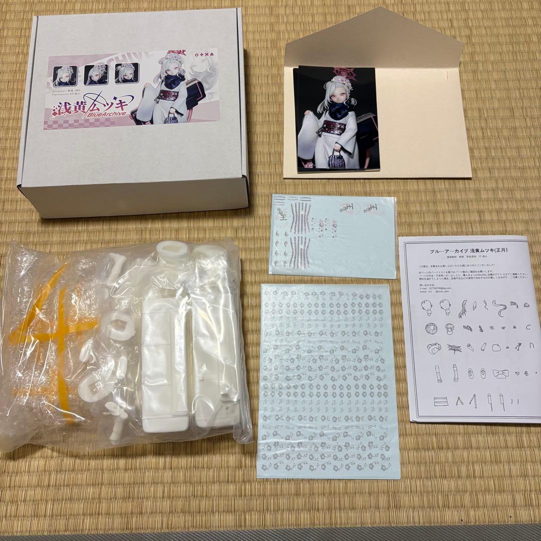 ブルーアーカイブ ガレージキット 正月 ムツキ 未組立 ブルアカ ガレキ