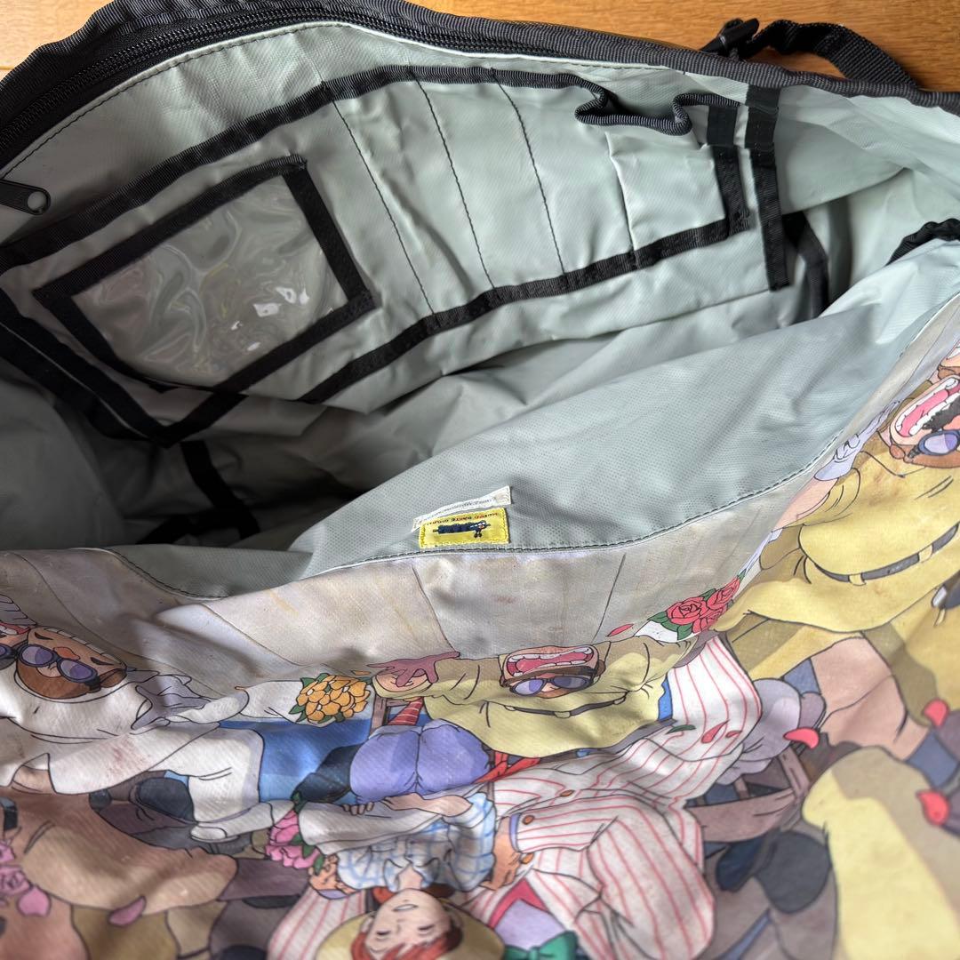 超希少　廃盤　ジブリ美術館限定　紅の豚　メンセンジャーバッグ　L マンマユート団