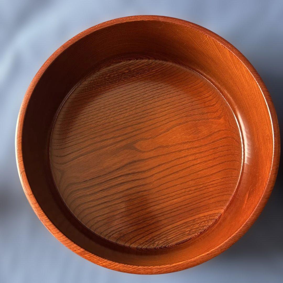 伝統工芸木目の美しい 欅(けやき)くり貫き 茶櫃