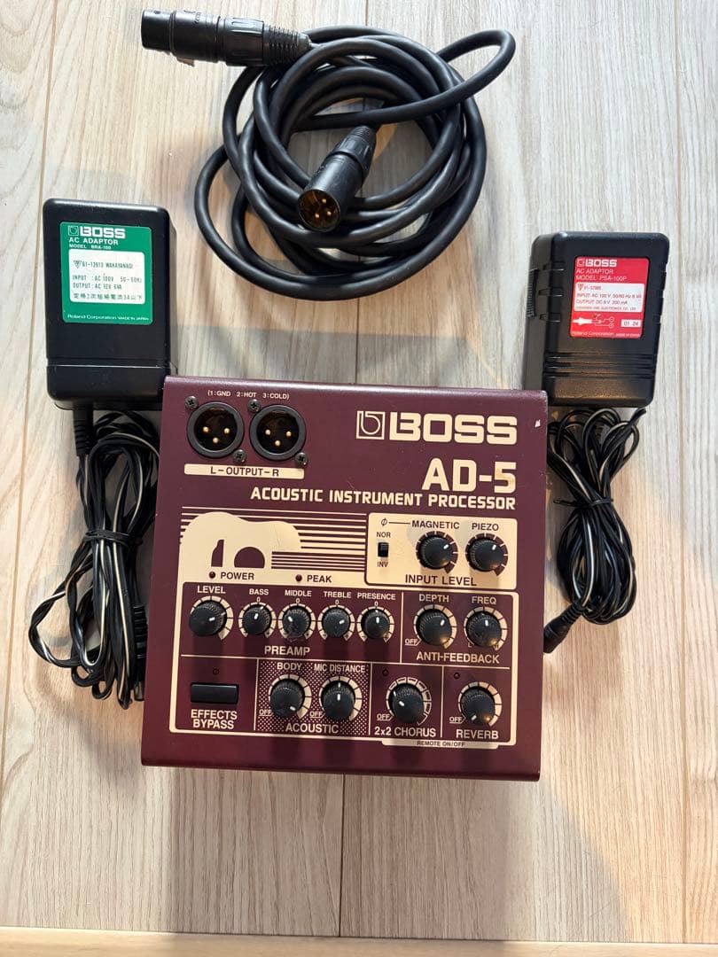 BOSS AD-5 アコースティック用プリアンプ
