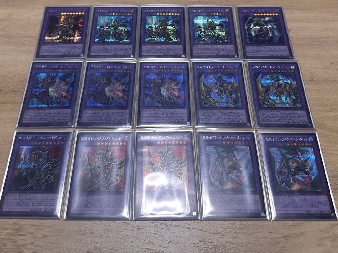 ブラックマジシャンデッキ　メイン、EXオールシークレット（おまけ付き）