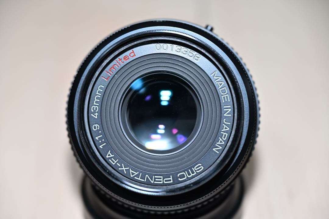PENTAX-FA 43mm f/1.9 Limited 日本製