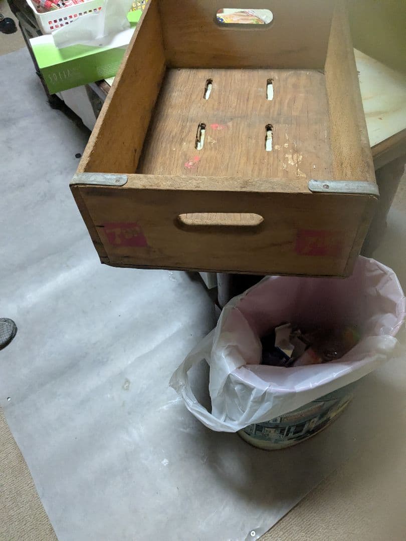 7UP ヴィンテージ木製収納ボックス 16 OZ