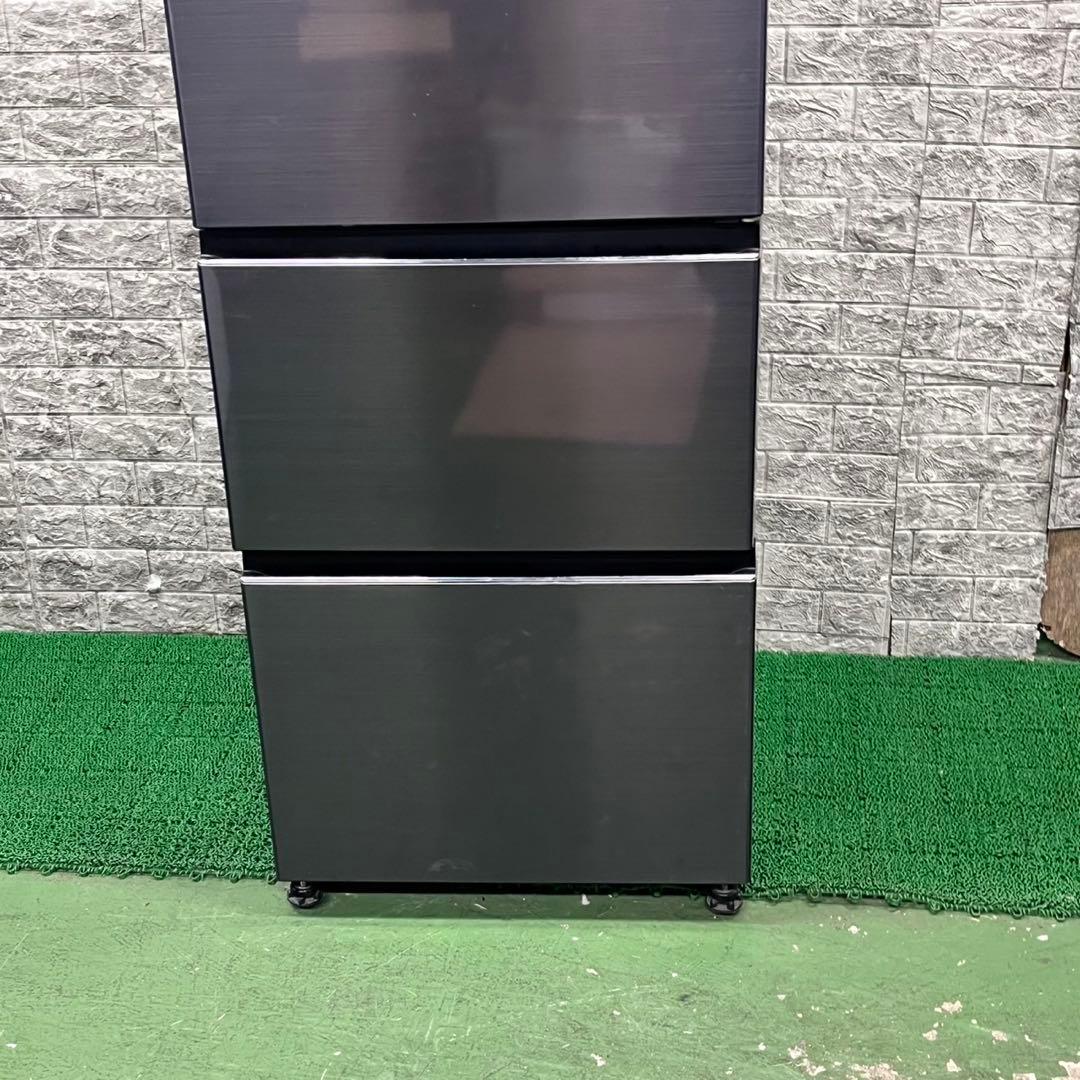 709 日立　大型冷蔵庫　375L 300L強　小型　家庭用　自動製氷　右開き