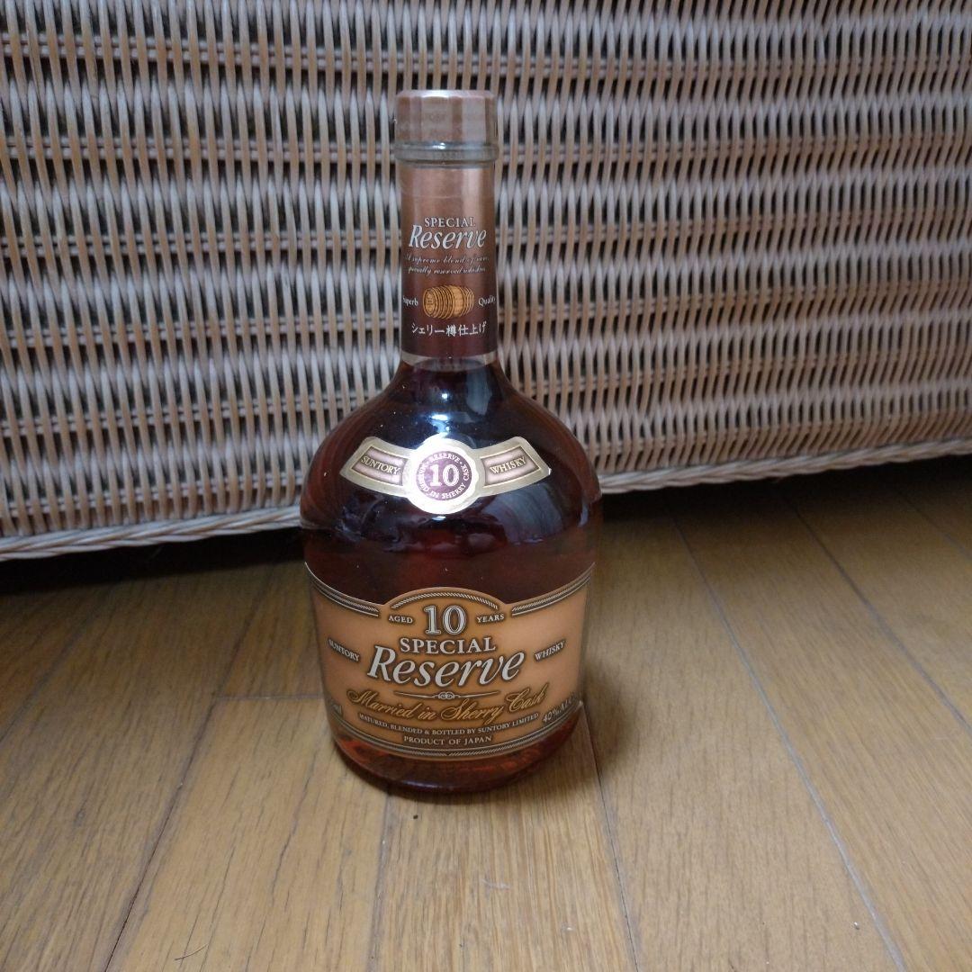 K古酒 サントリースペシャルリザーブ10年シェリー樽仕上700ml 40%