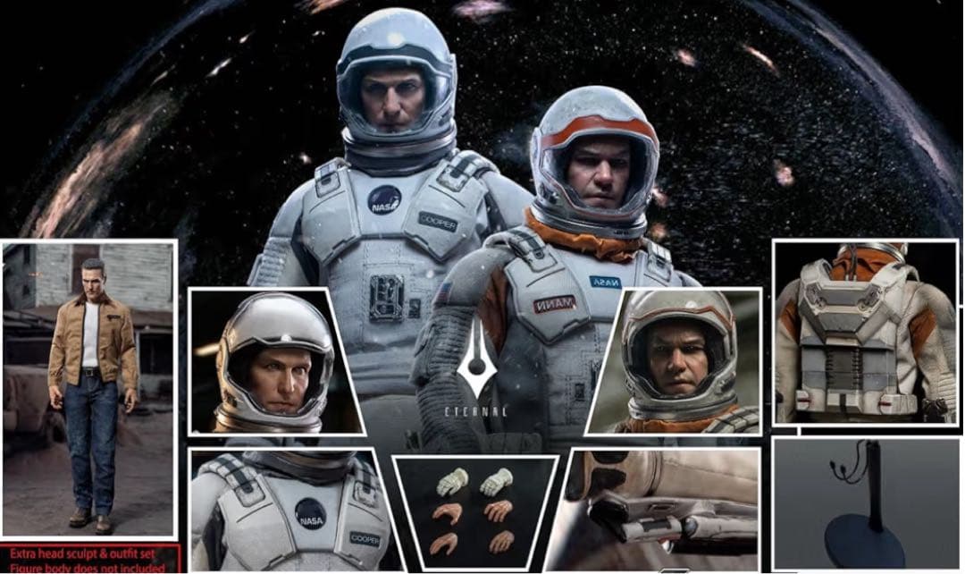 Eternal Toys Premier Toys インターステラー 3体