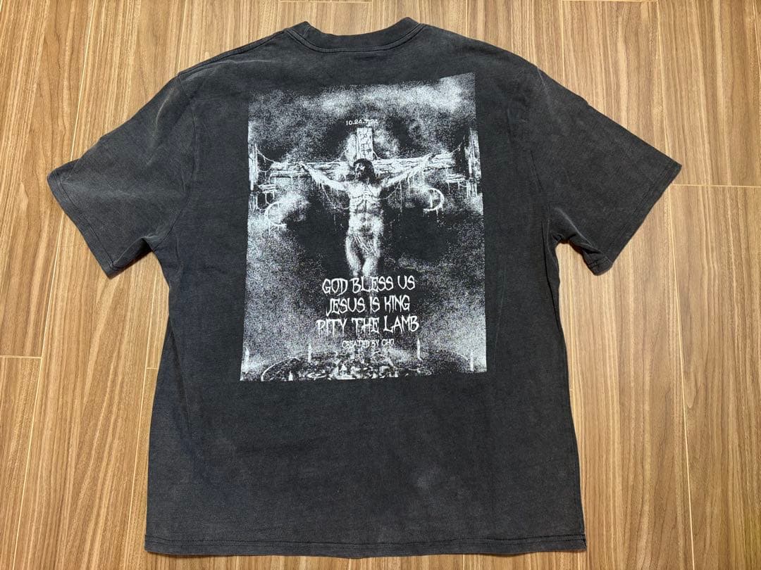 ヴィンテージTシャツ Winterland 両面プリント 黒