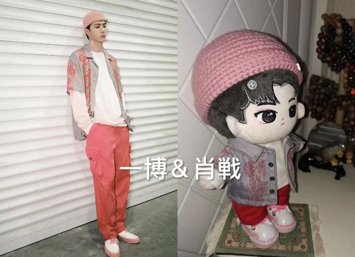 ご確認用(王一博 ぬいぐるみ 20cm お洋服 着せ替え ハンドメイド)