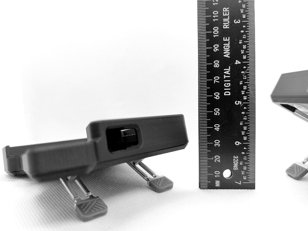 Keyball39ケース 可変テンティング、パームレスト付き