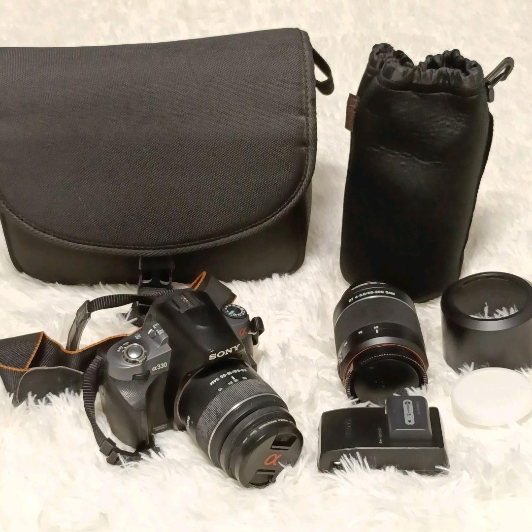 ソニー SONY α330 DSLR-A330 ダブルレンズキット