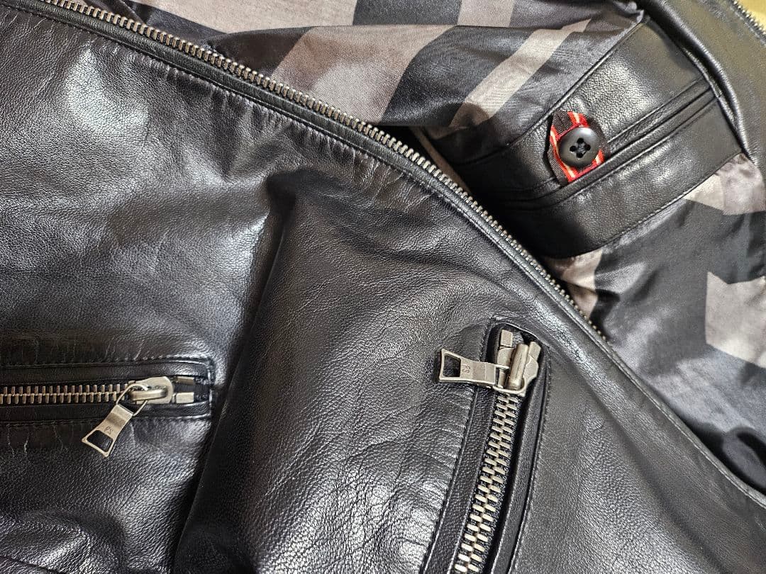 ☆*☆様 PS Paul Smith 羊革 シングルライダース 黒