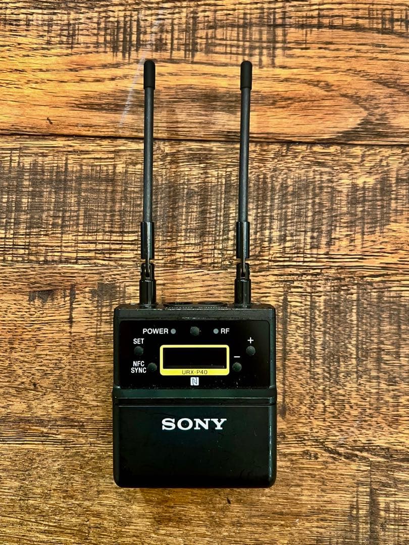 SONY UWP-D21 ワイヤレスピンマイク 良品 欠品あり おまけ付き