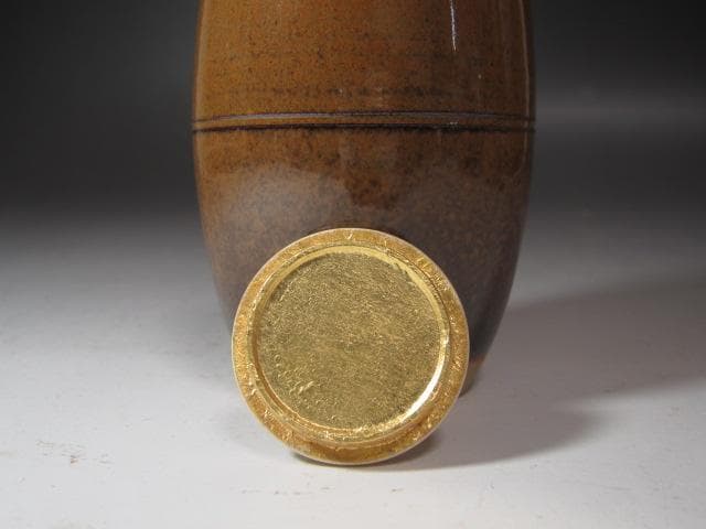 ☆　高取八仙　茶入　裏千家　十五代　鵬雲斎の花押がございます☆y168