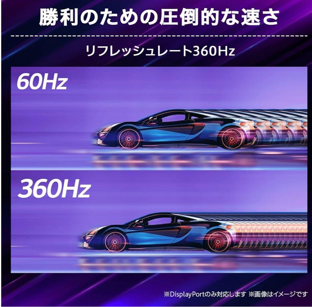 LG ゲーミングモニター 25GR75 24.5インチIPS (24年4月購入)