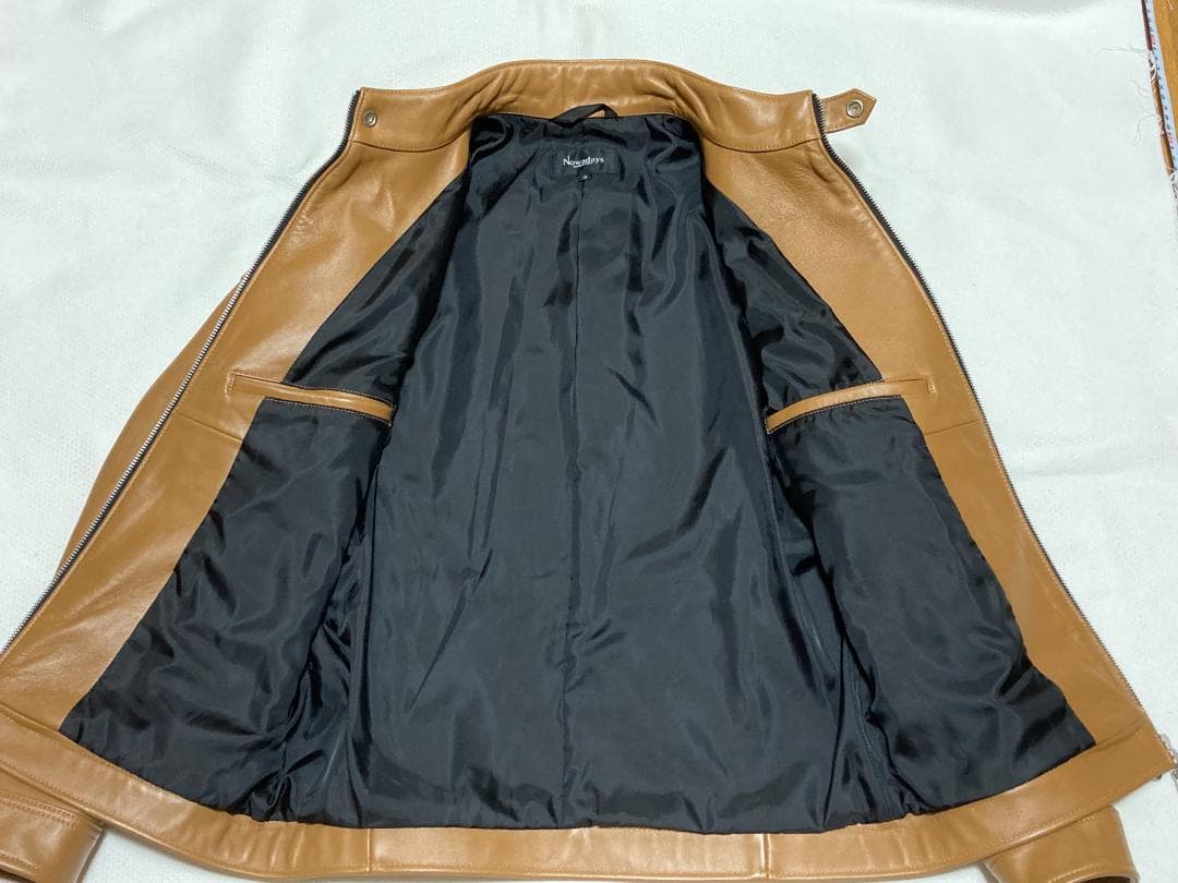 驚きの特価　メンズ・ビギ　羊皮 ライダース サイズ3