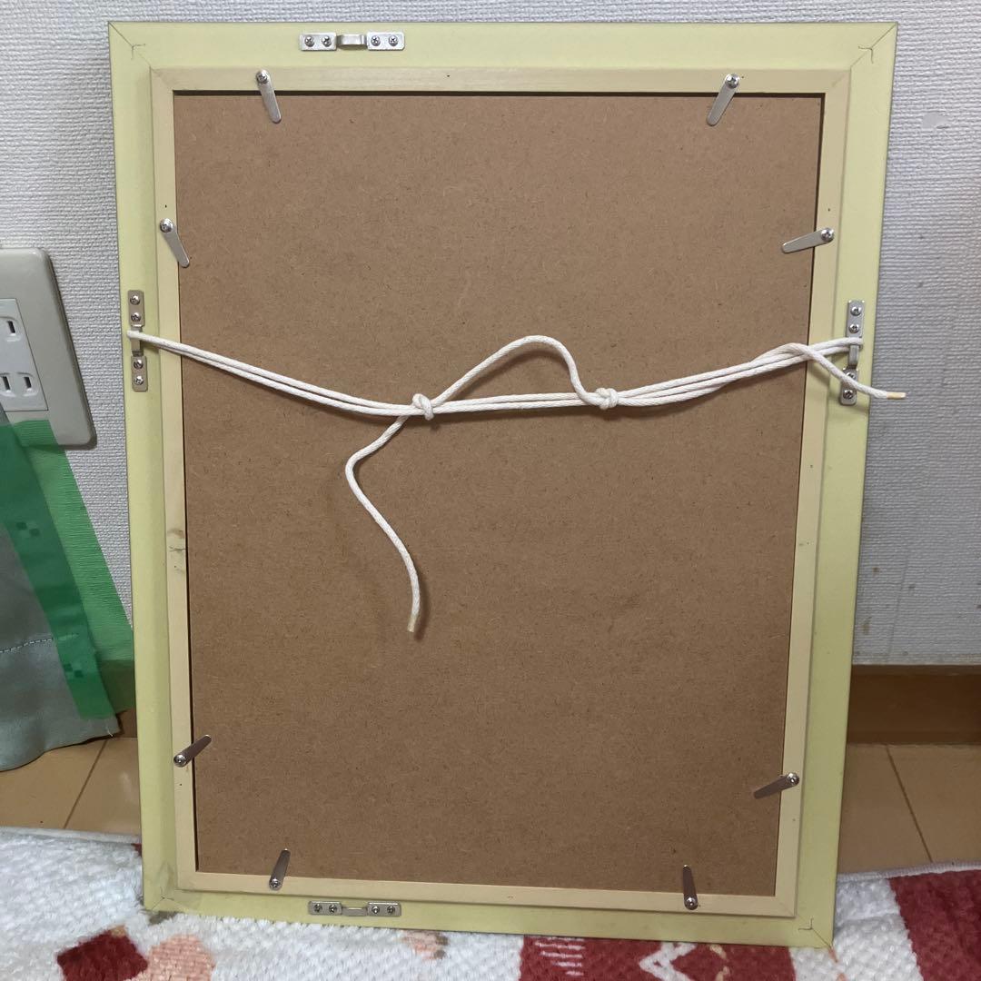 バラ　油絵　★