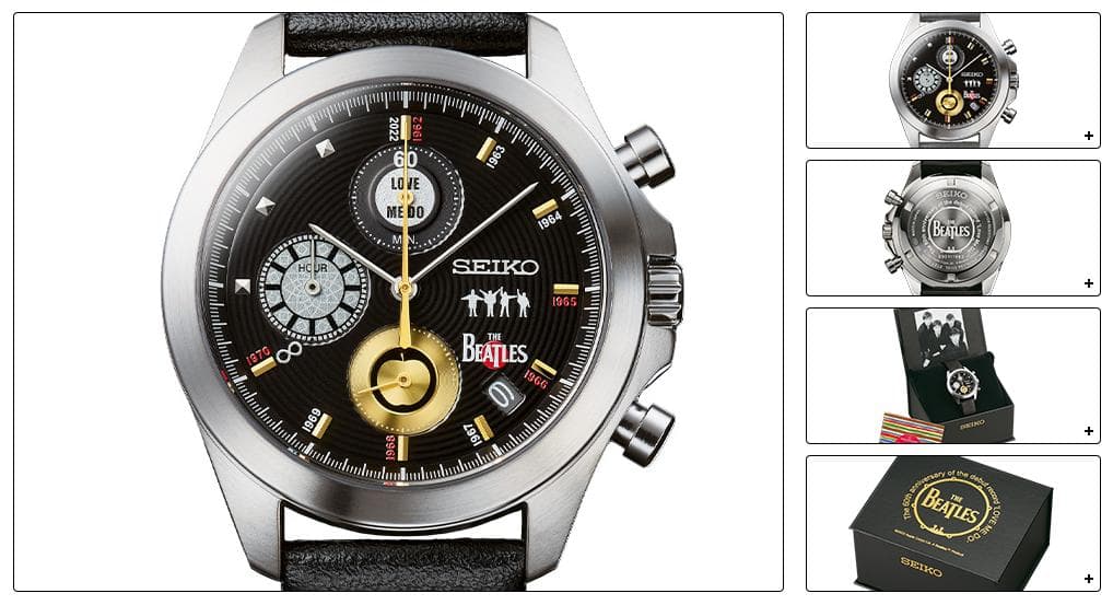 ビートルズ BEATLES LOVE ME DO 60周年記念 限定 腕時計