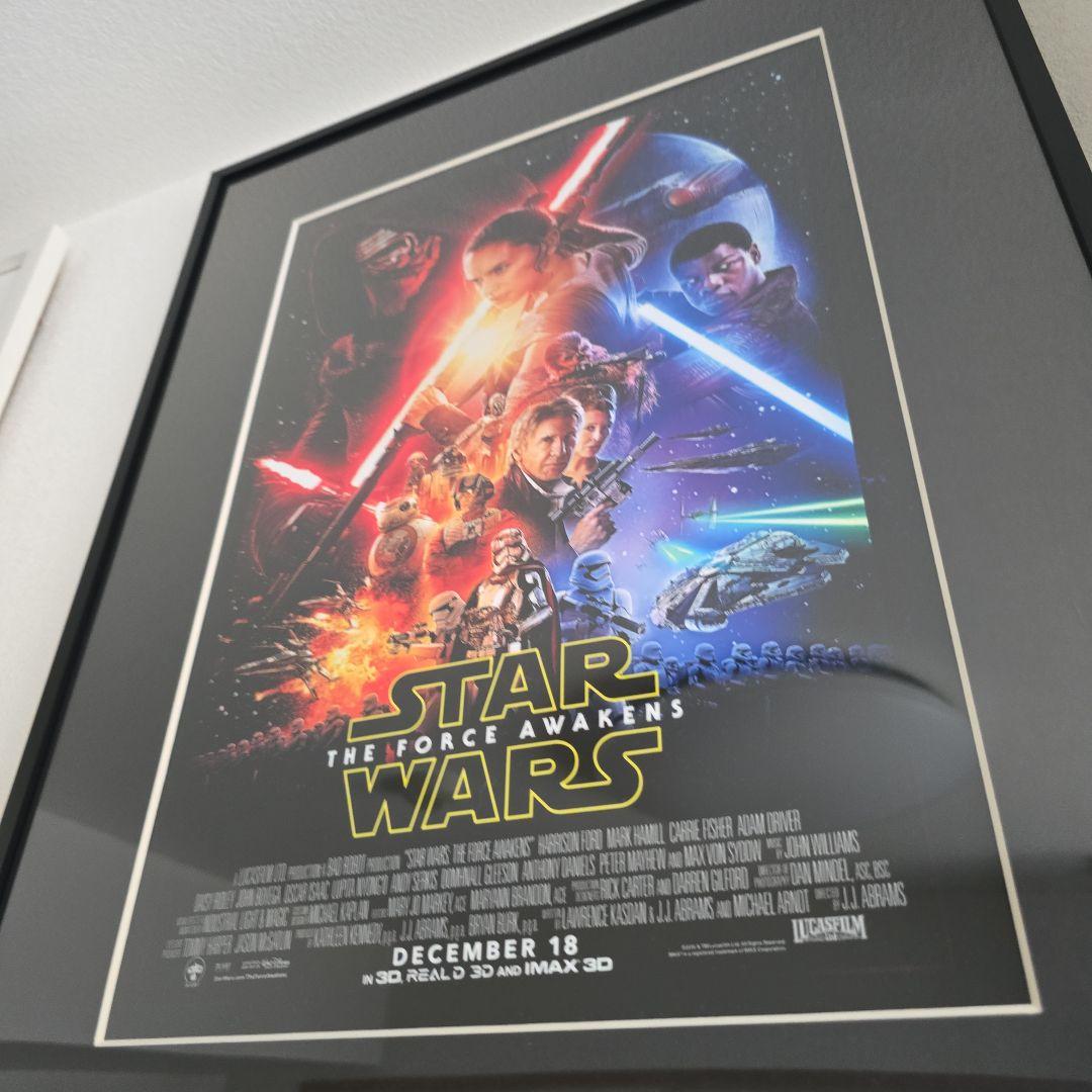 「スター・ウォーズ　フォースの覚醒」 ポスターフレーム