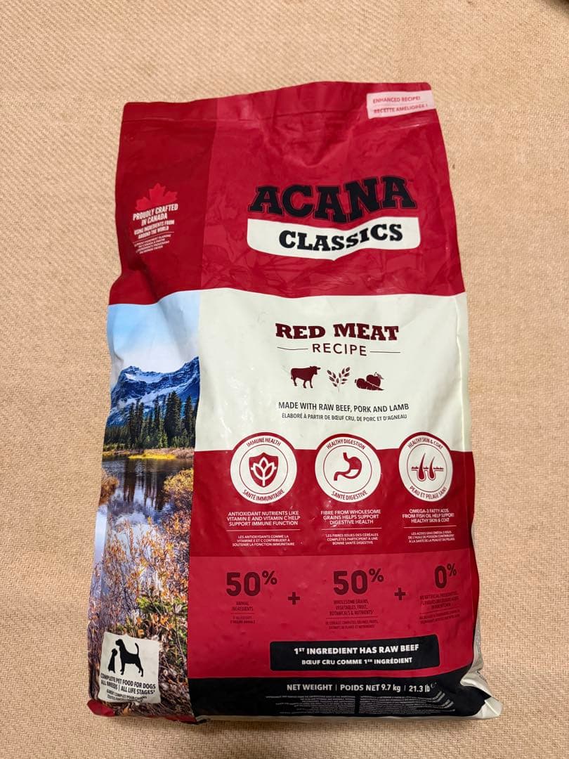 ACANA レッドミートレシピ 9.7kg