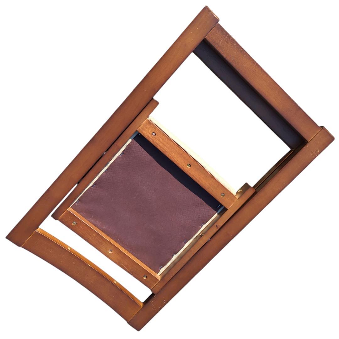 フォールディングチェア　木製　4脚セット