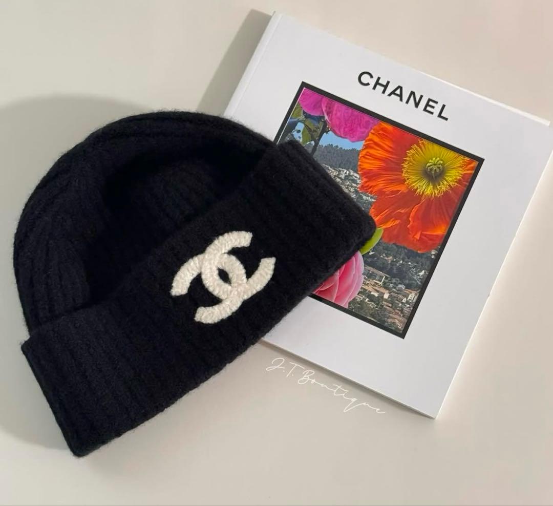 CHANEL ビーニー　ニット帽