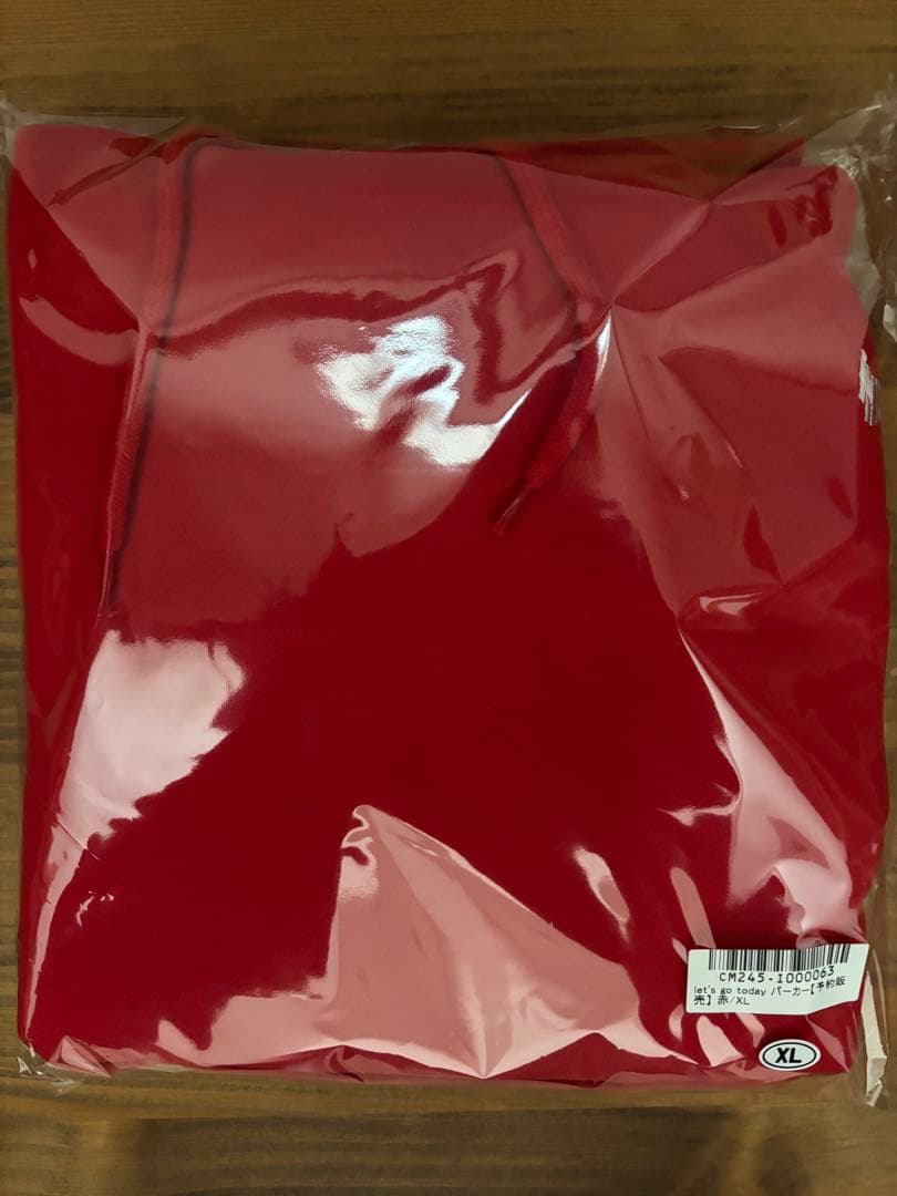 サバシスター let's go today パーカー XL赤 新品