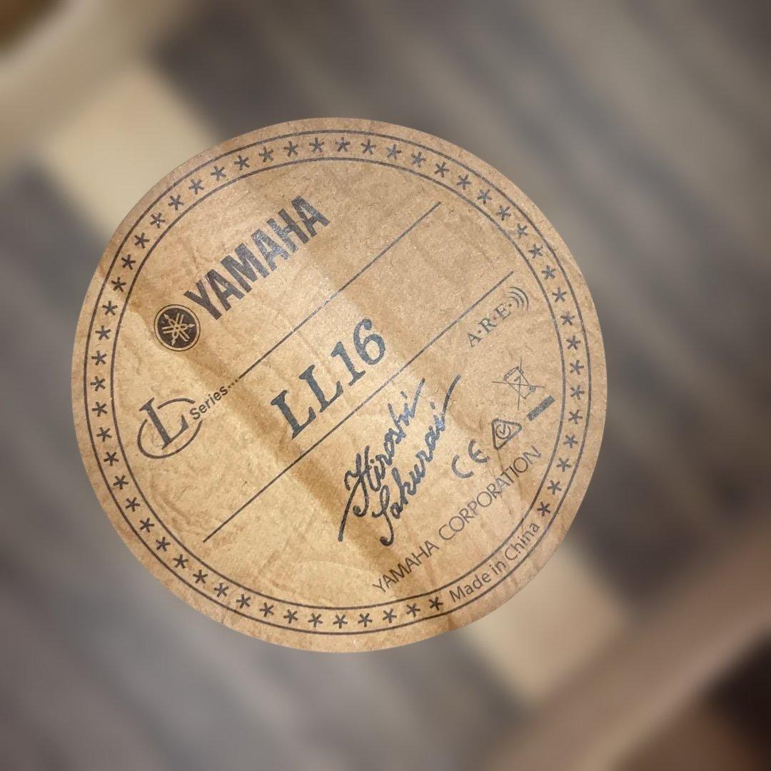 YAMAHA ヤマハ アコースティックギター LL16 ARE