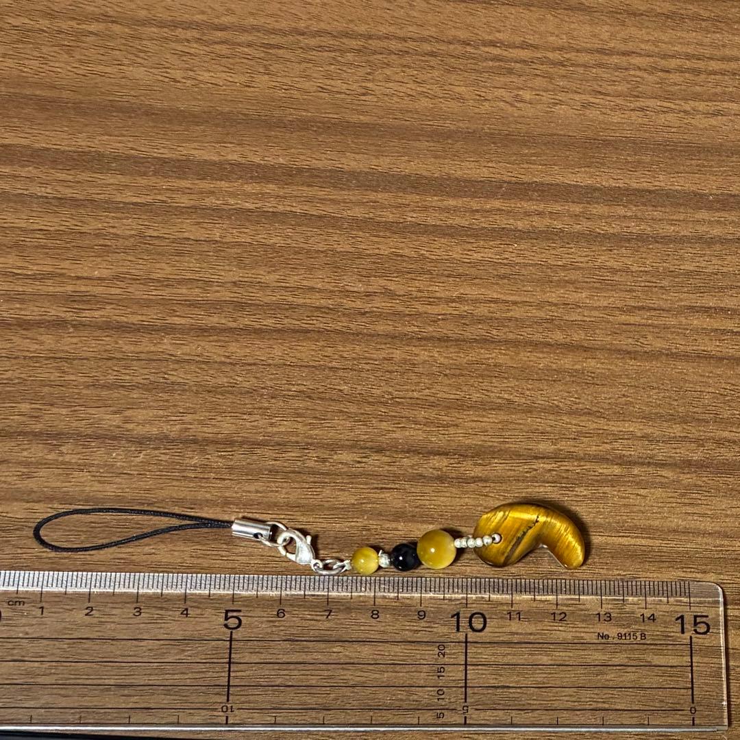 【ゴールデンタイガーアイ勾玉】大和の霊力込めてます！金運、成功運に強すぎる！