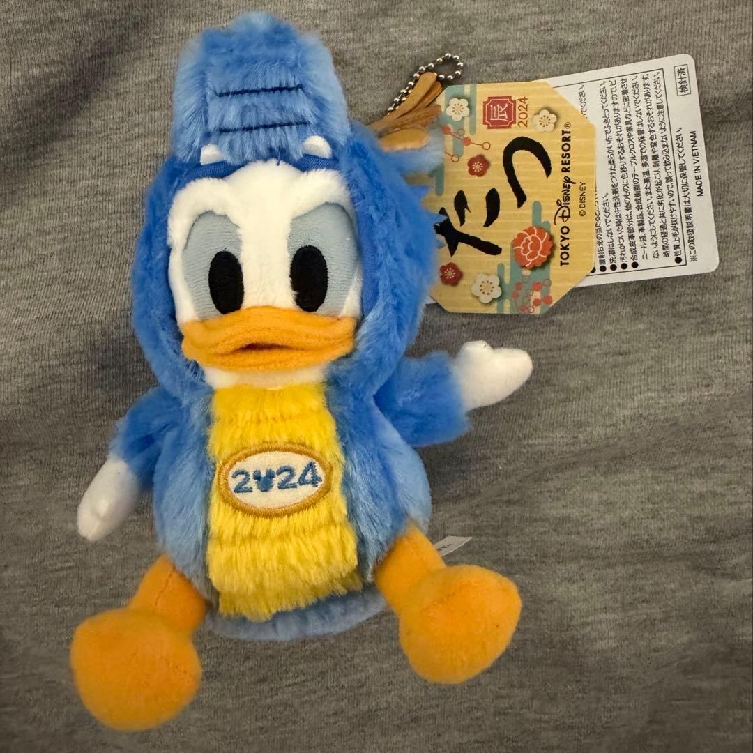 ドナルド ぬいぐるみバッジ 7点