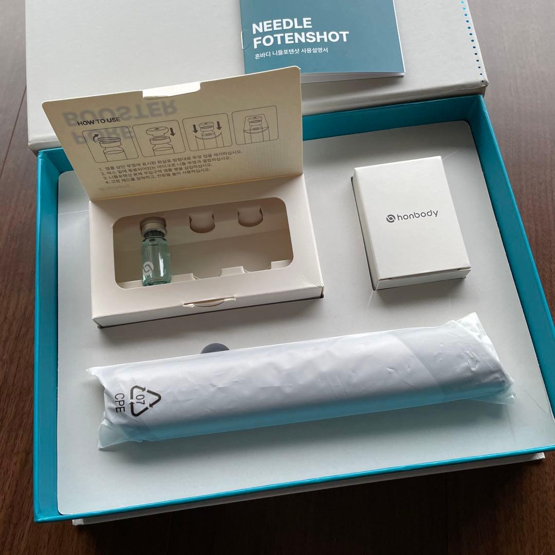 NEEDLE FOTENSHOT 美顔器 新品アンプル2箱付き