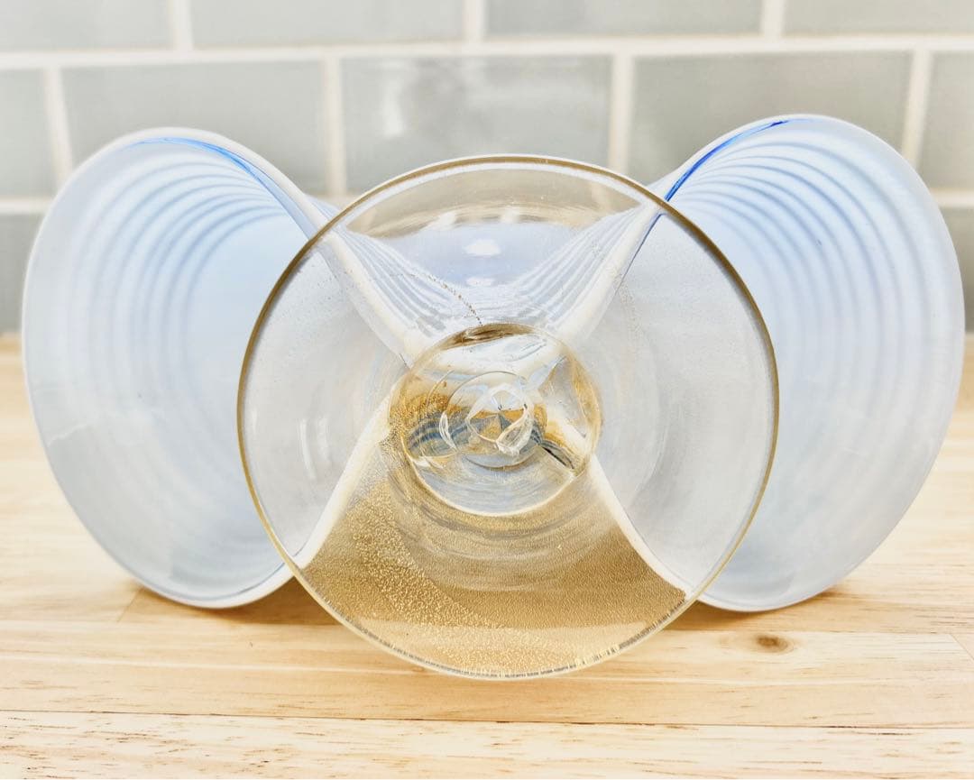 ベネチアン ガラス murano ムラーノ 貴婦人 ドール オブジェ 31㎝