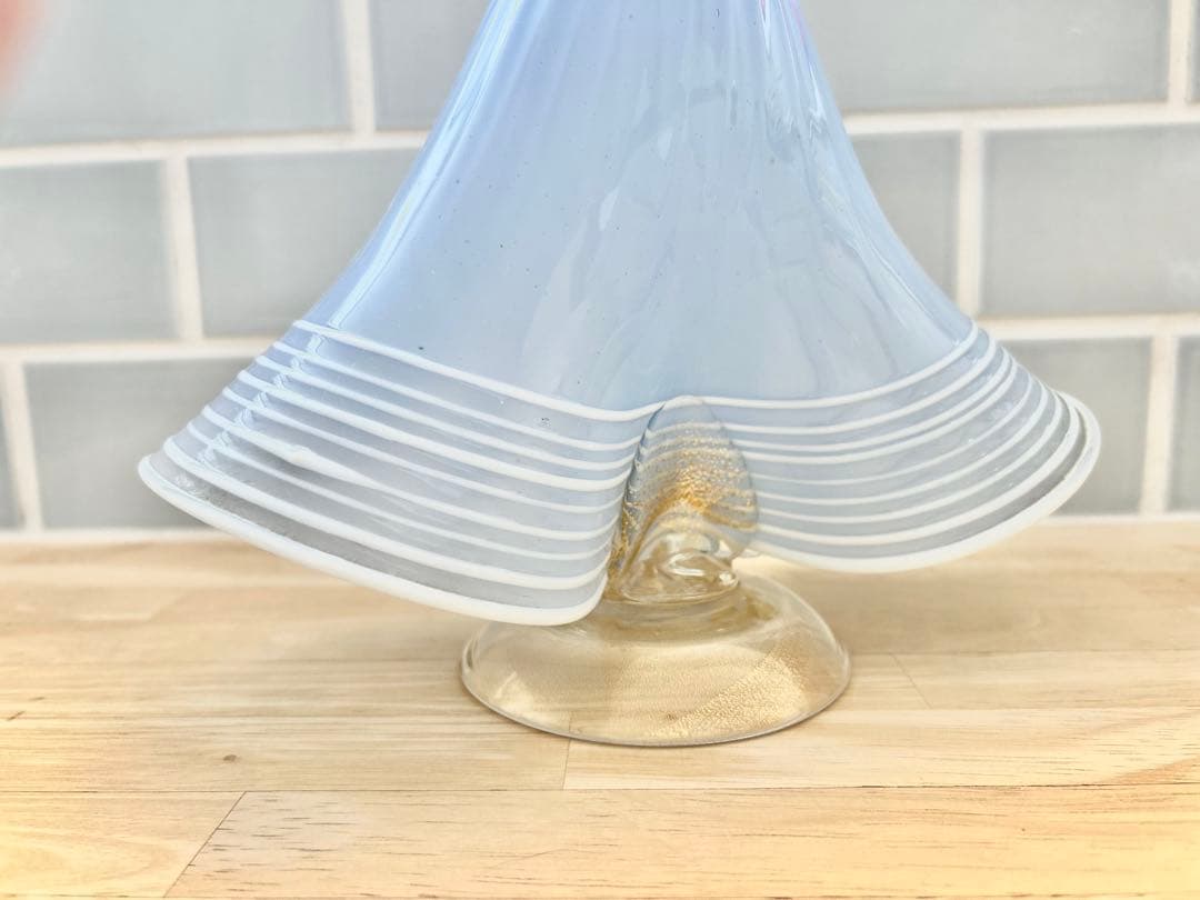 ベネチアン ガラス murano ムラーノ 貴婦人 ドール オブジェ 31㎝